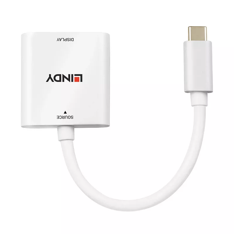 Convertitore I/O USB-C a HDMI Lindy 43339 1 nero