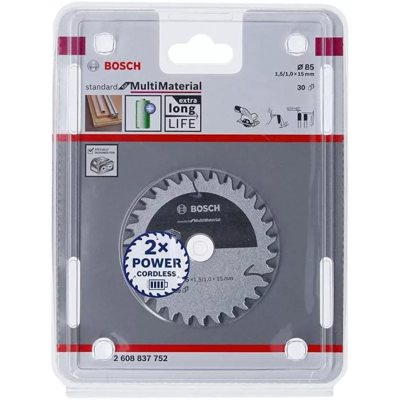 Lama circolare Bosch 2608837752 8,5 cm 1 pz.