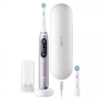 Spazzolino elettrico rotante-sonico per adulti Oral-B iO Series 9n rosa