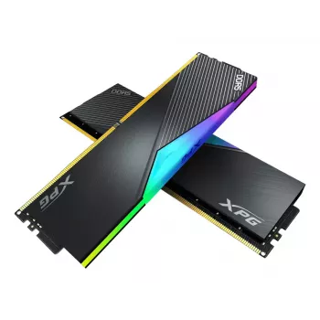 DIMM 32 GB DDR5-8000 (2x 16 GB) Dual-Kit, memoria RAM nera, AX5U8000C3816G-DCLARBK, XPG Lancer RGB, INTEL XMP, AMD EXPO