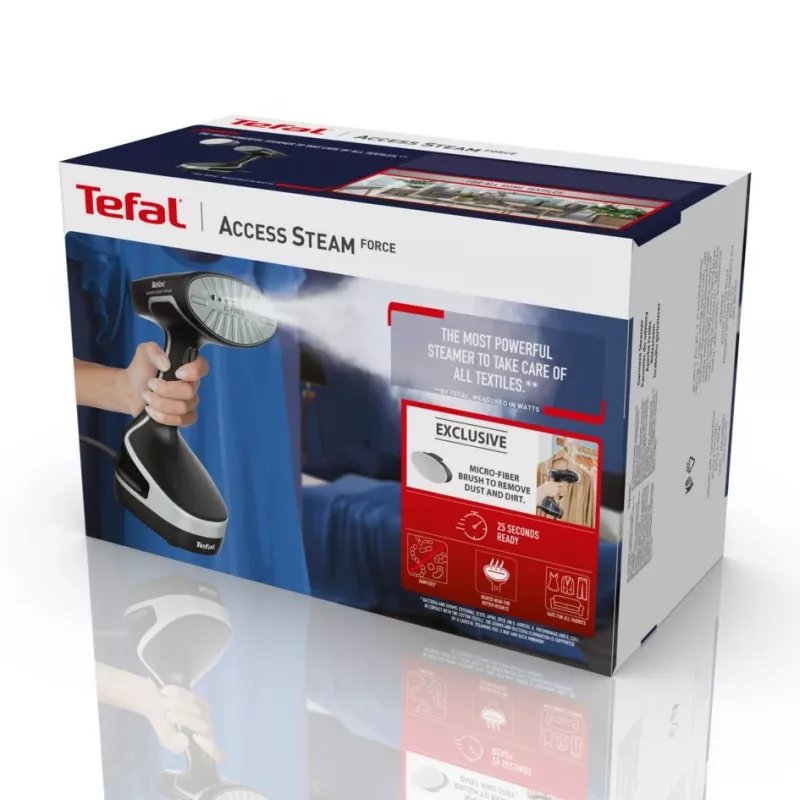 Tefal Acces Steam Force DT8250 ferro da stiro a vapore verticale 0,2 l 2000 W nero
