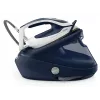 Tefal Pro Express Ultimate II GV9720 ferro da stiro con generatore di vapore, 3000 W, 1,2 l, piastra Durilium Airglide Autoclean Ultra Thin, blu/bianco