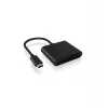 Lettore di schede ICY BOX IB-CR301-C3 USB 3.2 Gen 1 (3.1 Gen 1) Type-C nero