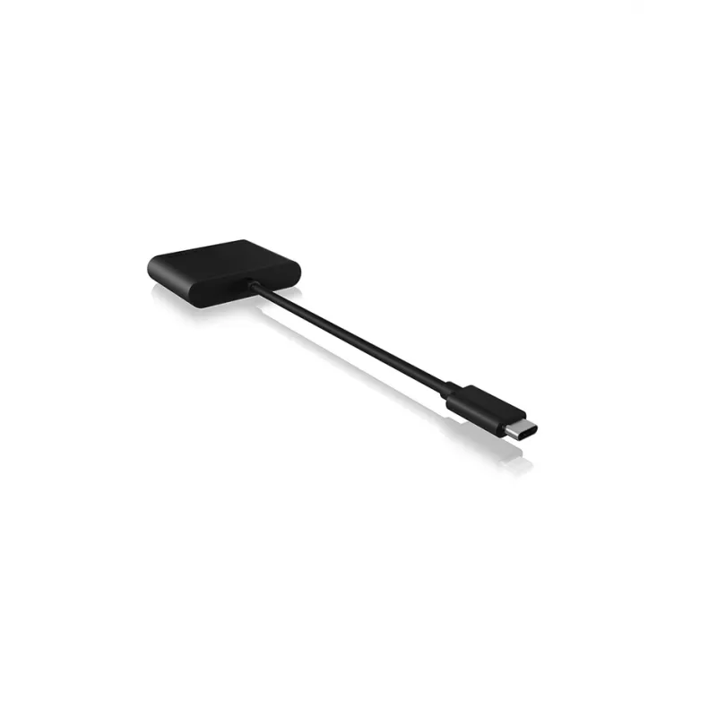 Lettore di schede ICY BOX IB-CR301-C3 USB 3.2 Gen 1 (3.1 Gen 1) Type-C nero