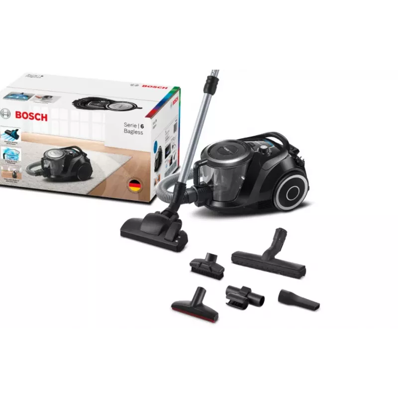 Aspirapolvere Bosch Serie 6 BGC41XSIL 2,4 L a cilindro senza sacchetto 700 W