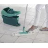 Secchio con sistema di strizzatura Leifheit 55076 — strizzatore ergonomico, grande capacità, verde