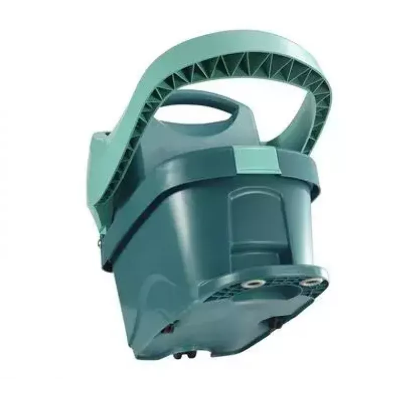 Secchio con sistema di strizzatura Leifheit 55076 — strizzatore ergonomico, grande capacità, verde