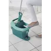 Secchio con sistema di strizzatura Leifheit 55076 — strizzatore ergonomico, grande capacità, verde