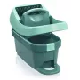 Secchio con sistema di strizzatura Leifheit 55076 — strizzatore ergonomico, grande capacità, verde