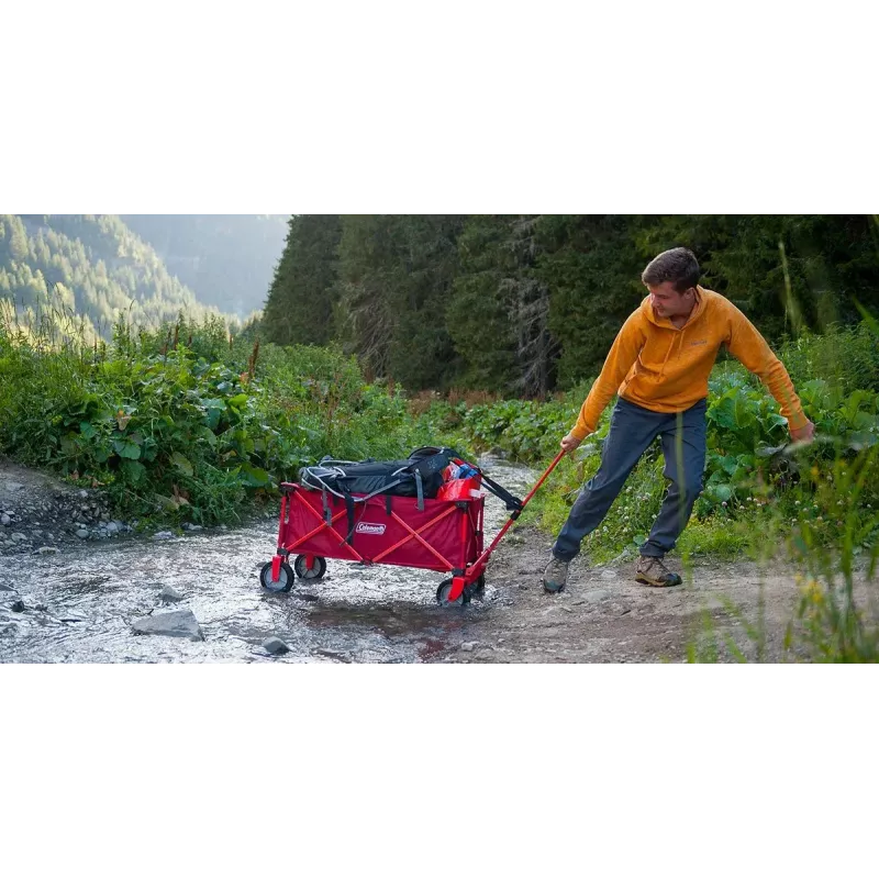 Carrello da trasporto camping Coleman 2000035214 rosso