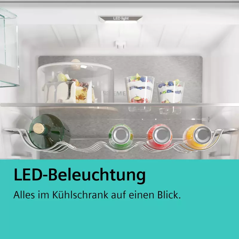 Siemens iQ100 KI87VNSE0 frigorifero con congelatore, 270 l (200 l + 70 l), classe energetica E