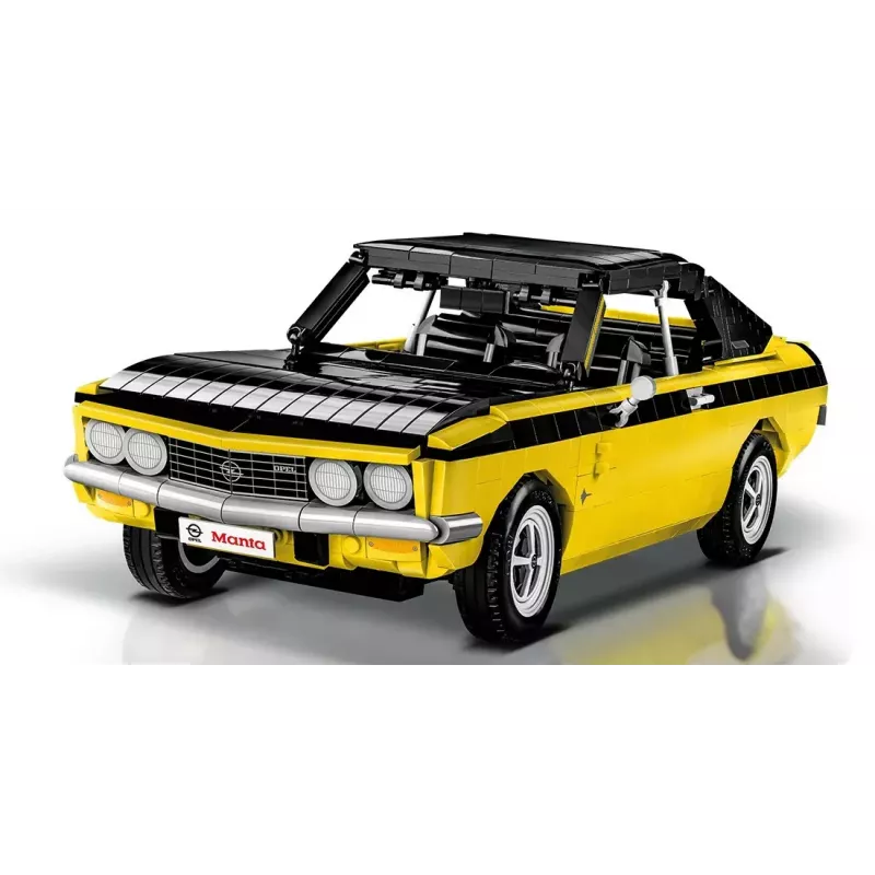 Giocattolo da costruzione Cobi Opel Manta A 1970 modello in scala 1:12, set di mattoncini