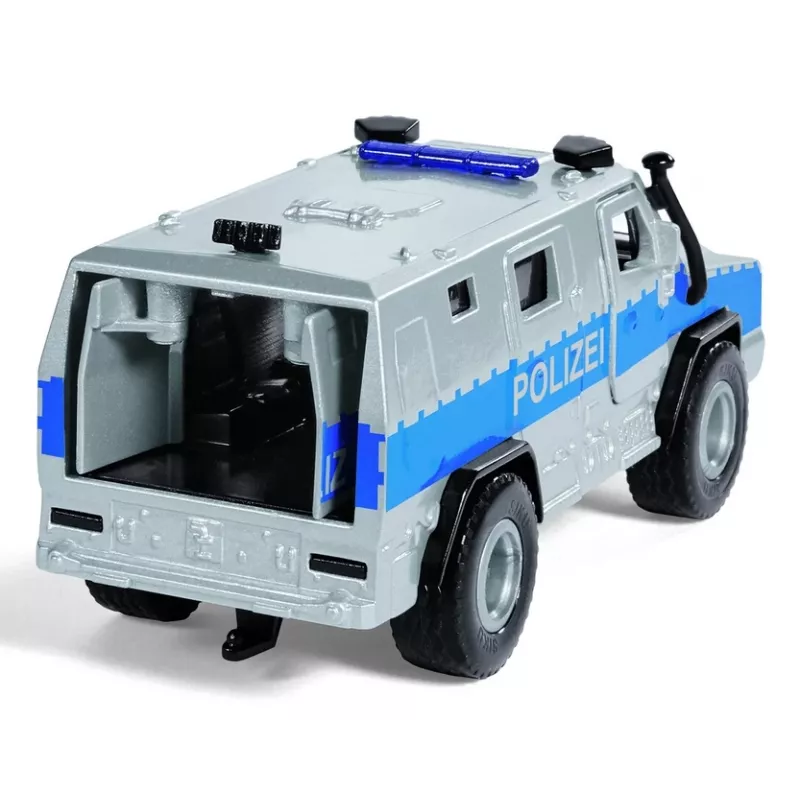 Siku Rheinmetall MAN Survivor R modellino auto della polizia preassemblato 1:50
