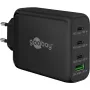 Goobay 65555 caricabatterie per interni AC ricarica rapida laptop smartphone nero