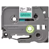 Nastro per etichettatura Brother TZE-741 nero su verde TZ