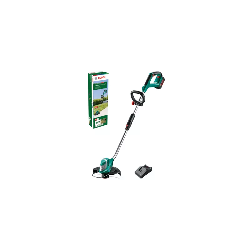 Bosch AdvancedGrassCut 36 30 cm a batteria nero, verde