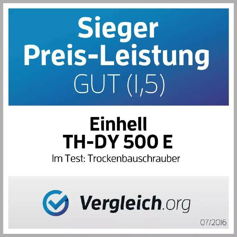 Einhell TH-DY 500 E avvitatore per cartongesso, 500 W