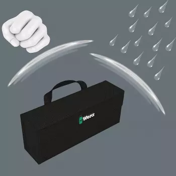 Valigetta portautensili Wera 2go 3 nero