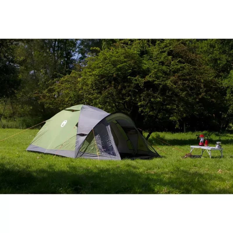 Tenda a cupola Coleman Darwin 4 Plus 4 persone Verde