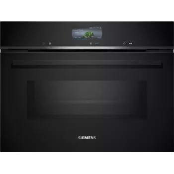 Siemens iQ700 CM776GKB1 Forno 45 L 900 W Nero, Acciaio inox