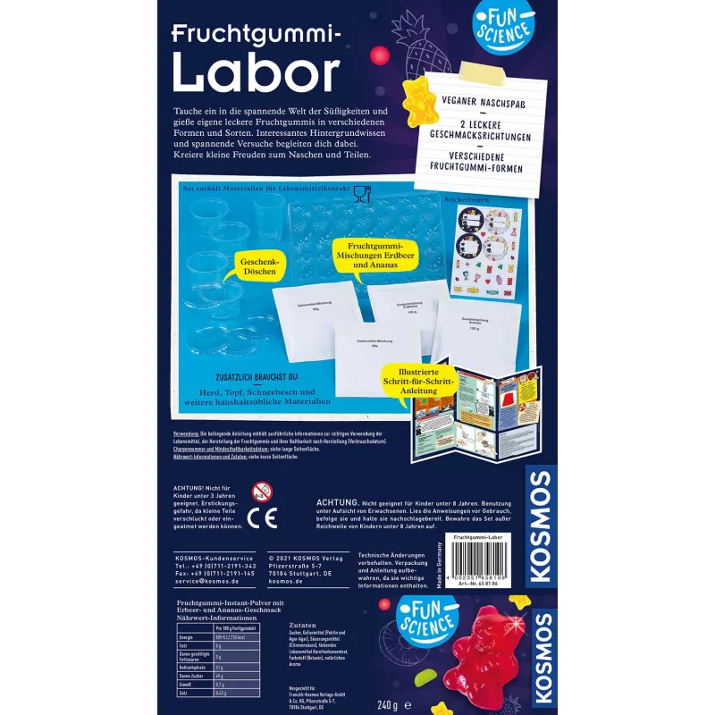 Kosmos 65810 Kit scientifico per bambini