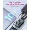 ICY BOX IB-HUB1454-C31 USB 3.2 Gen 1 (3.1 Gen 1) Type-C 10000 Mbit/s blu, grigio