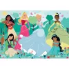 Puzzle Clementoni Supercolor Disney Princess – 104 pezzi, larghezza 485 mm, età 4–6