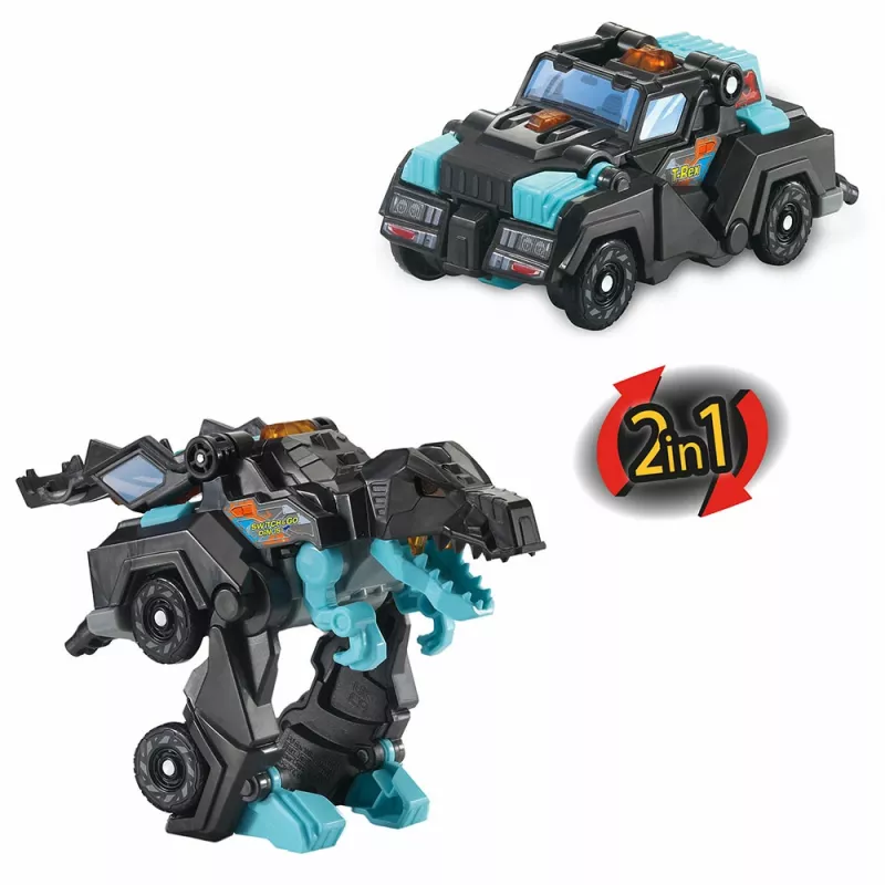 VTech Switch & Go Dinos 569304, 3 anni, nero, blu, 190 g