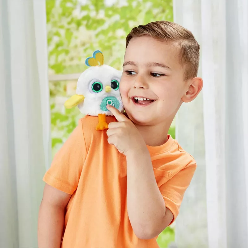 Peluche VTech Lolibirds Oscar — uccellino di peluche interattivo con suoni e luci