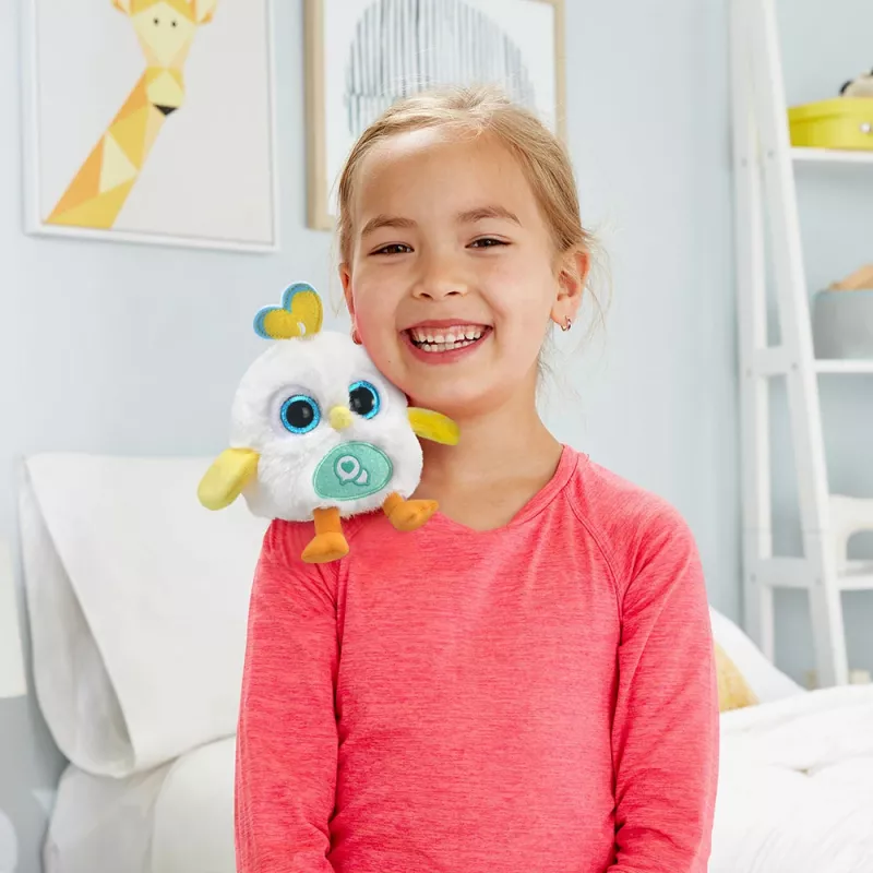 Peluche VTech Lolibirds Oscar — uccellino di peluche interattivo con suoni e luci