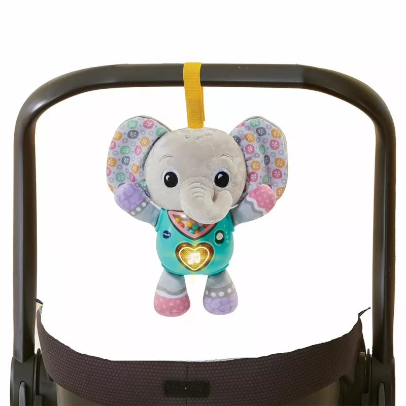 Personaggio giocattolo VTech Melody Elephant 80-566704 — giocattolo sonoro educativo dal design colorato