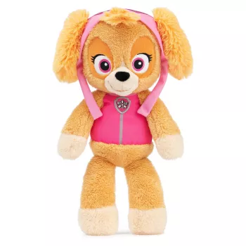 PAW Patrol GUND Official Skye Take Along Buddy peluche, peluche premium per bambini da 1 anno, rosa/marrone, 33 cm