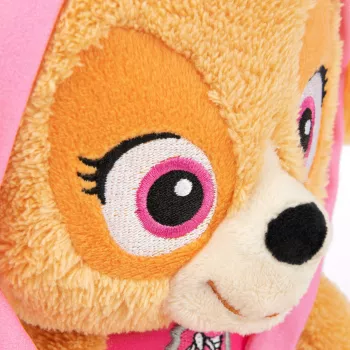 PAW Patrol GUND Official Skye Take Along Buddy peluche, peluche premium per bambini da 1 anno, rosa/marrone, 33 cm