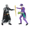 DC Comics, Batman Adventures, set action figure Batman vs The Joker, 2 figure, 12 accessori armatura, giocattolo supereroe da 30,5 cm per bambini e bambine