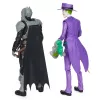 DC Comics, Batman Adventures, set action figure Batman vs The Joker, 2 figure, 12 accessori armatura, giocattolo supereroe da 30,5 cm per bambini e bambine