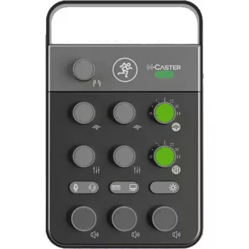 Mixer Mackie MixCaster Live portatile 8 canali USB – mixer live compatto con interfaccia USB integrata