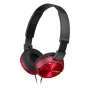 Sony MDR-ZX310, con filo, 10 - 24000 Hz, musica, 125 g, cuffie, rosso