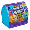 Set Kinetic Sand per bambini Spinmaster Kinetic Sand Doggie Dig con stampo, multicolore, dai 5 anni