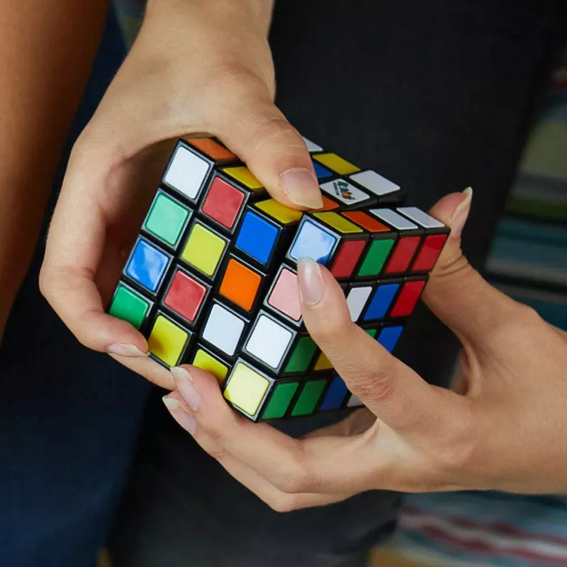 Cubo di Rubik, 4x4 Master Cube puzzle di abbinamento colori, versione più grande e audace del classico, la confezione può variare