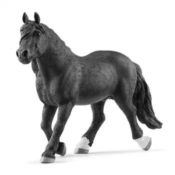 schleich Noriker Hengst, 3 anni, cavalli, nero, plastica