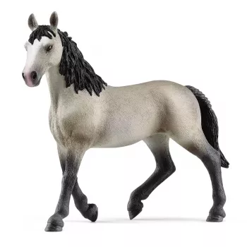 schleich HORSE CLUB giumenta Selle Français, 5 anni, cavalli, nero, grigio, plastica