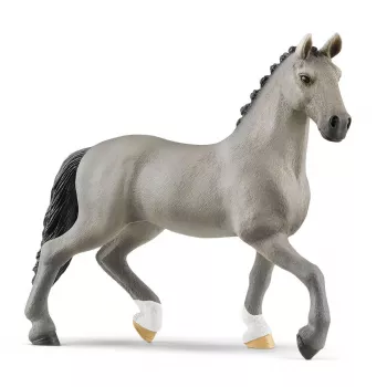 schleich HORSE CLUB stallone Selle Français, 5 anni, cavalli, grigio, plastica