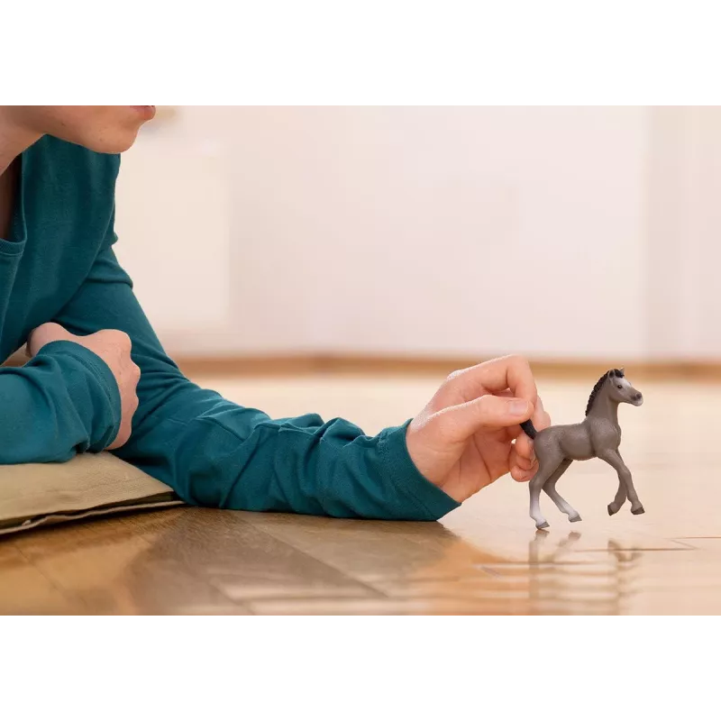 schleich HORSE CLUB puledro Selle Français marrone 13957