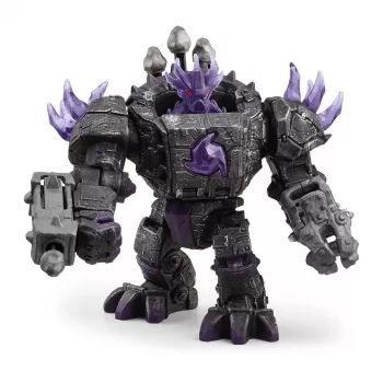 schleich ELDRADOR CREATURES Shadow Master robot con mini creatura nero