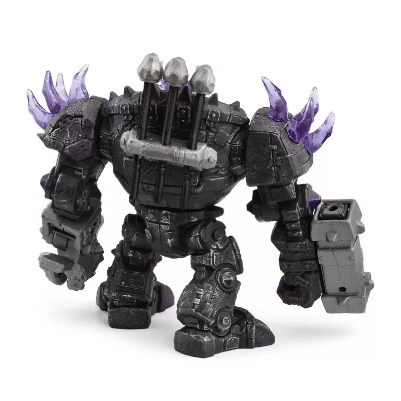 schleich ELDRADOR CREATURES Shadow Master robot con mini creatura nero