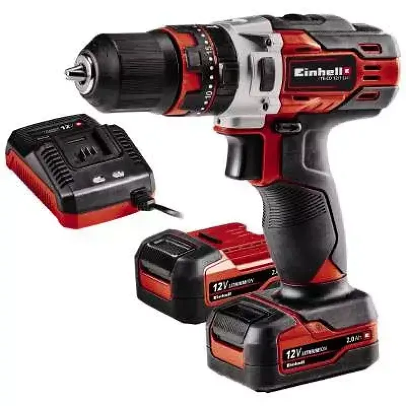 Trapano a pistola Einhell TE-CD 1, 1400 giri/min, 2 Ah, 1,18 kg