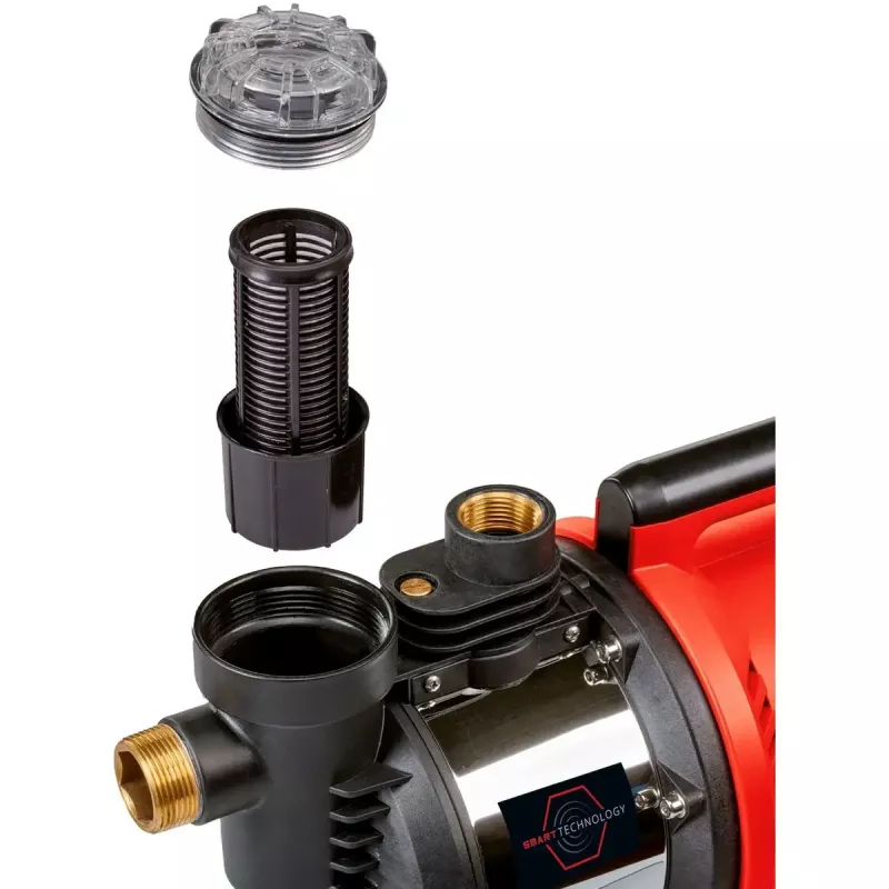 Pompa per acqua EINHELL GE‑AW 1144 SMART — 1100 W, controllo tramite app, irrigazione del giardino e trasferimento acqua