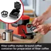 Caffettiera a filtro Einhell 0,24 L TE-CF 18 Li-Solo