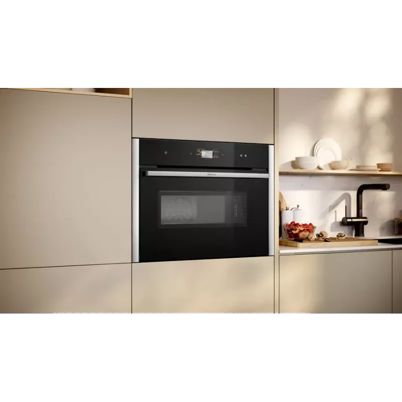 Forno Neff N 90 C24MS31N0 45 L 3600 W nero, acciaio inox