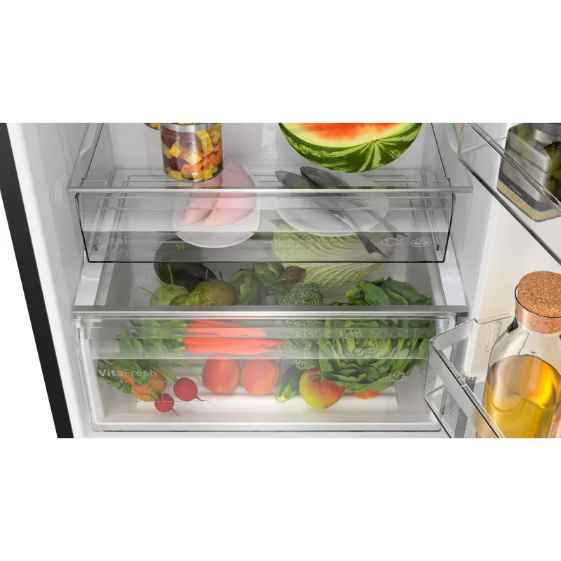 Frigorifero combinato Bosch Serie 4 KGN49VXCT a libera installazione 440 l acciaio inox